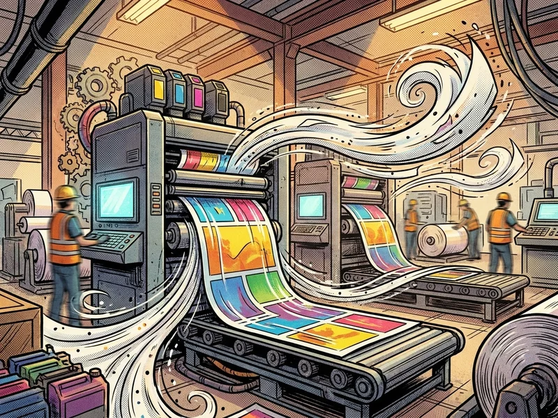 designer lucrând la layout în stil comic